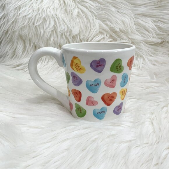 Maxcera Conversation Candy Heart Mug - Picture 2 of 4
